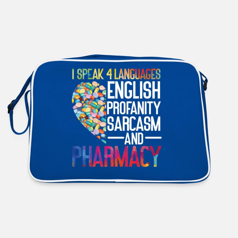 Pharmacy Tech Technician Retro Tasche