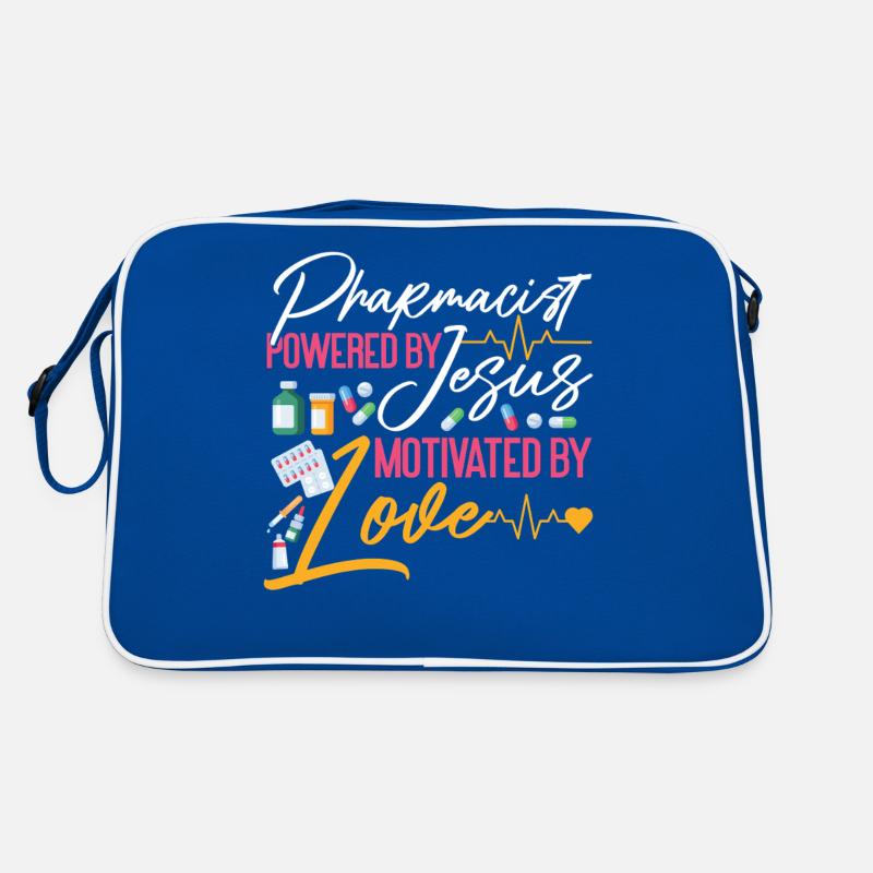 Pharmacy Tech Technician Retro Tasche