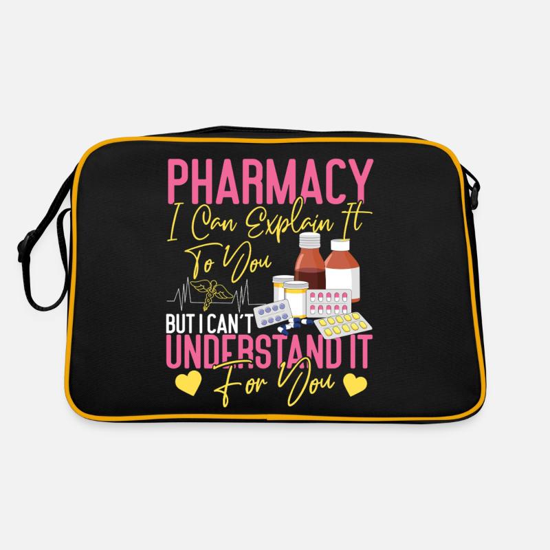 Pharmacy Tech Technician Retro Tasche