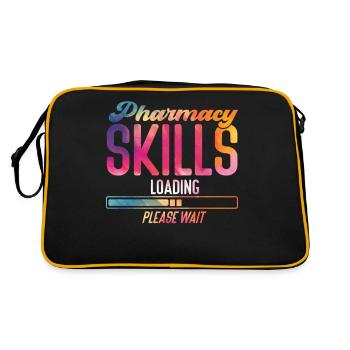 Pharmacy Tech Technician - Retro Bag - black/gold - Back