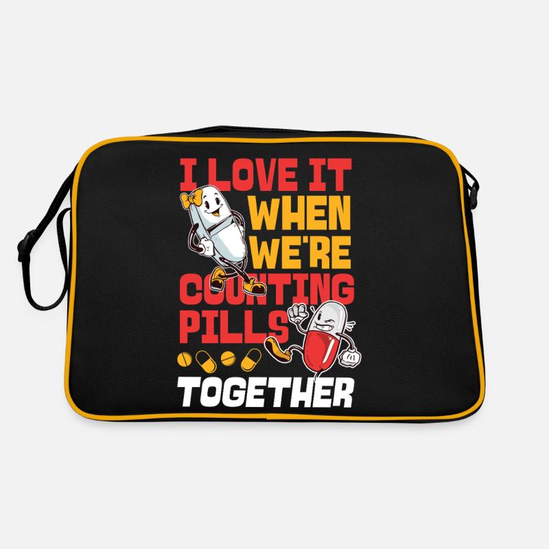 Pharmacy Tech Technician Retro Tasche