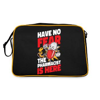 Pharmacy Tech Technician - Retro Bag - black/gold - Back