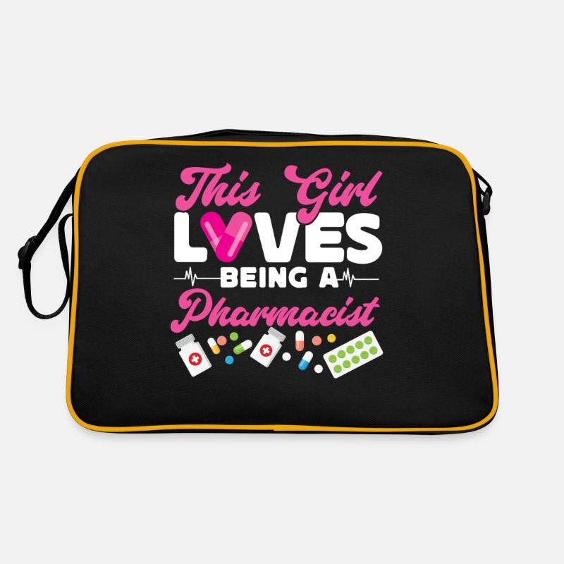 Pharmacy Tech Technician Retro Bag