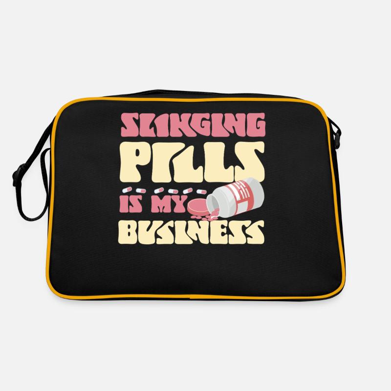 Pharmacy Tech Technician Retro Bag