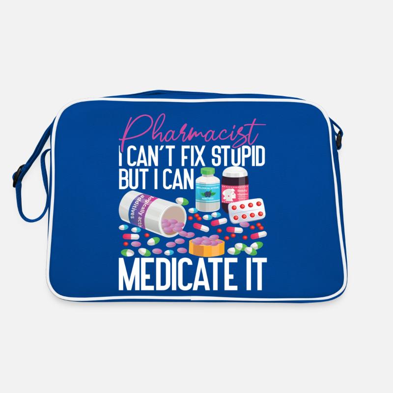 Pharmacy Tech Technician Retro Tasche