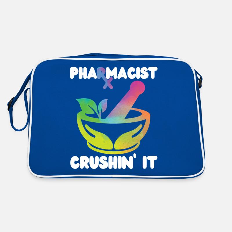 Pharmacy Tech Technician Retro Tasche