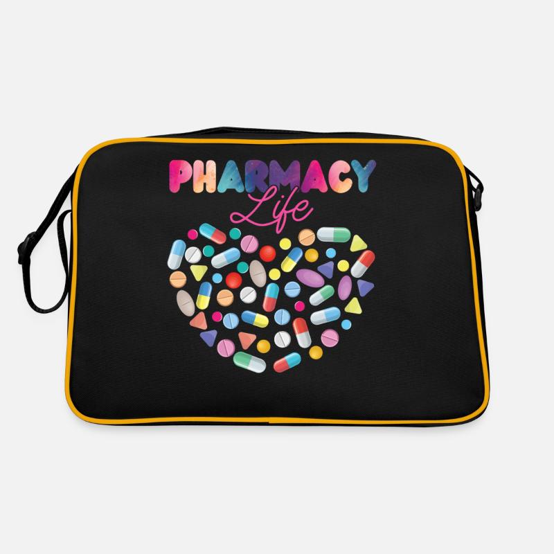 Pharmacy Tech Technician Retro Tasche