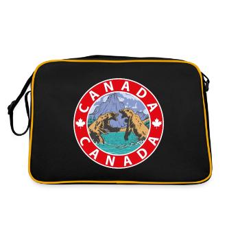 Canada - Retro Bag - black/gold - Back