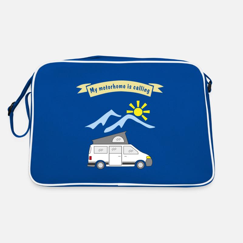 motorhome is calling Retro Tasche
