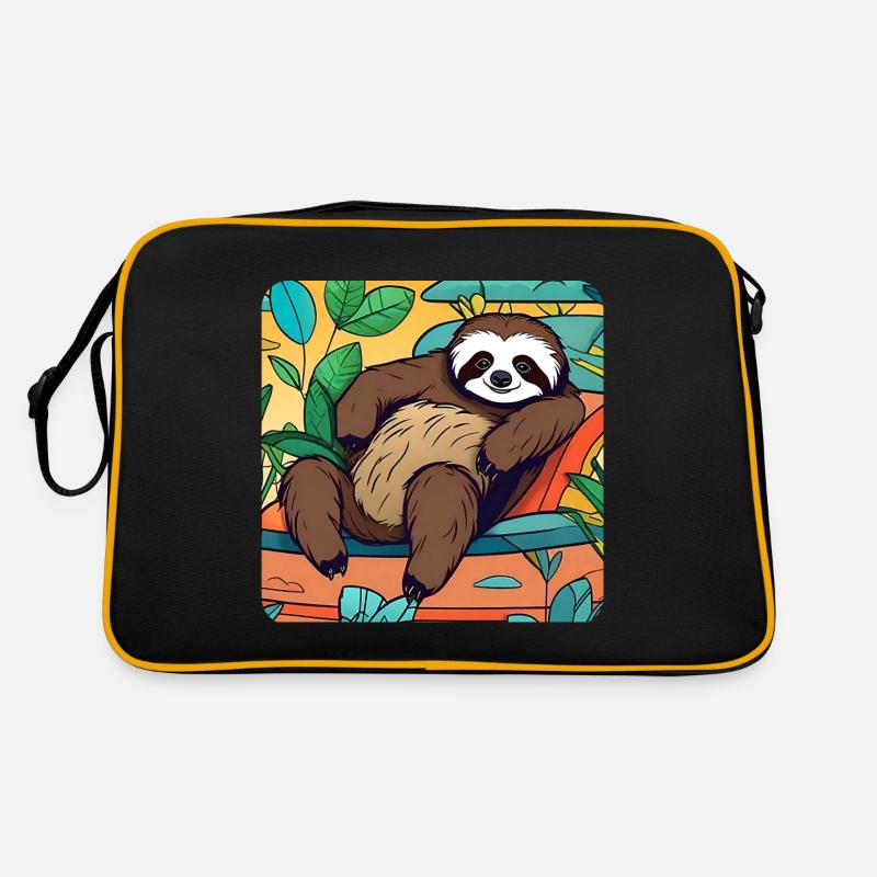 Relaxed sloth Retro Bag