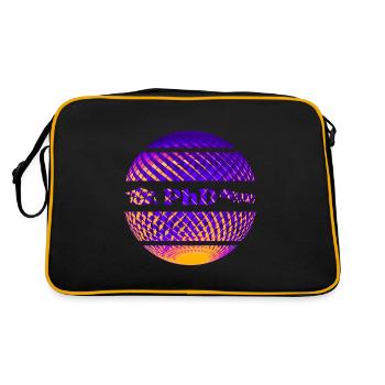 PhD - Dr rer nat, Dr med - Défense - Sac Retro - noir/or - Dos