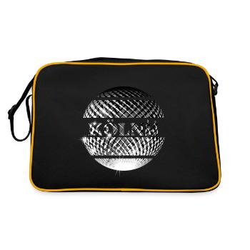 Boule disco en argent de Cologne - Sac Retro - noir/or - Dos