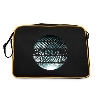 Soul Music Platinum Blue Disco Ball - Retro Bag - black/gold - Back