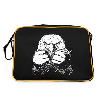 Eagle Boxer Arts Martiaux MMA - Sac Retro - noir/or - Dos