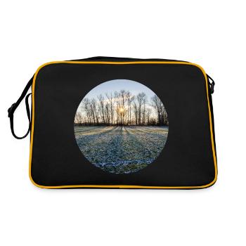 Winter sun - Retro Bag - black/gold - Back