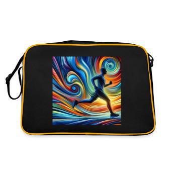 Fou 1 - Sac Retro - noir/or - Dos