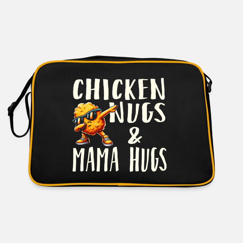 Chicken Nugs & Mama Hugs Retro Bag