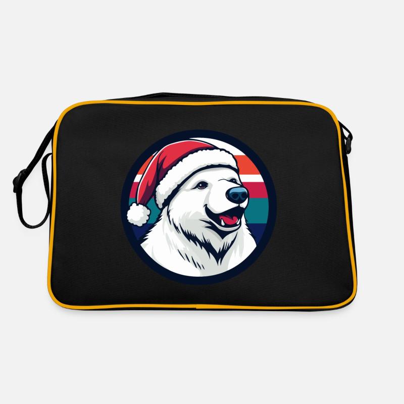 Polar Bear Christmas Animal Retro Bag