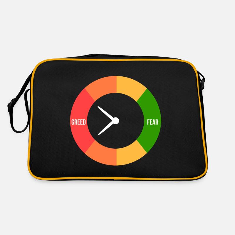 Gier > Angst Retro Tasche