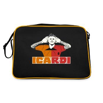 Footballer Shirt cimbom icardi - Retro Bag - black/gold - Back