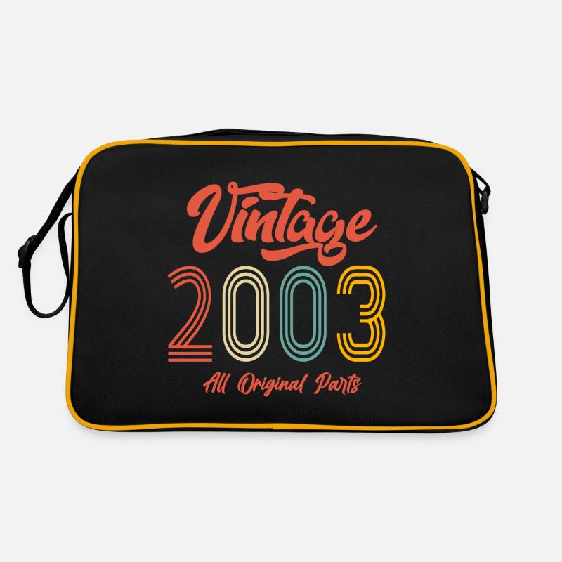 2003 vintage vintage retro birthday Geschen Retro Bag