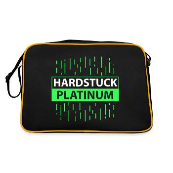 Hardstuck Platinum - Retro Bag - black/gold - Back