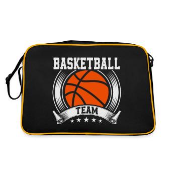 Basketball Basketball Players - Retro Bag - black/gold - Back