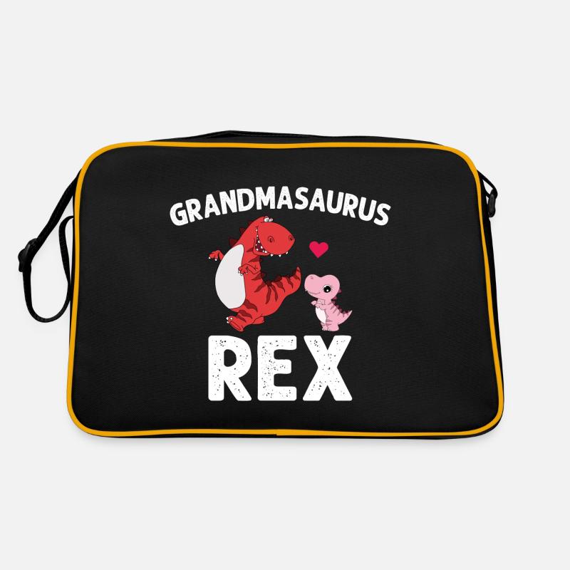 Grandma Grandmasaurus Rex Retro Bag