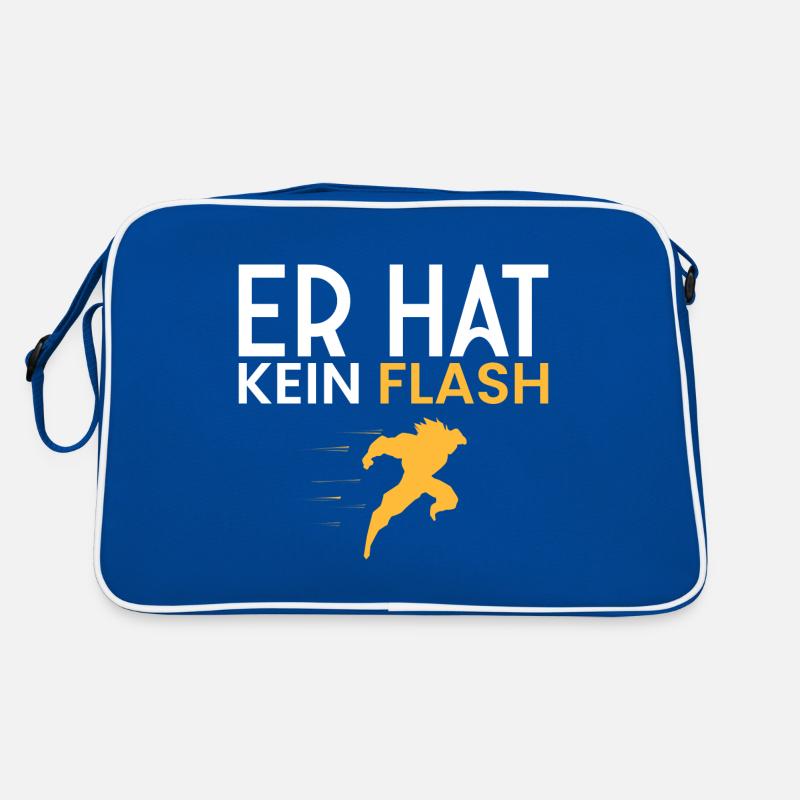 Kein FLASH!! Retro Tasche