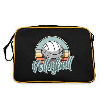 Volleyball - Retro Bag - black/gold - Back