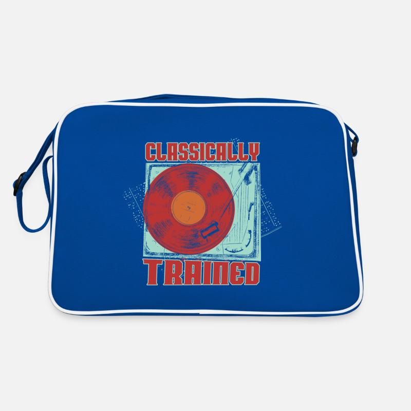 Classically Trained Vintage Record Player Retro Bag