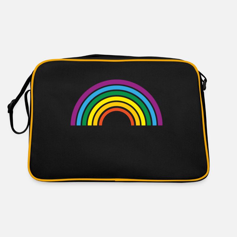 rainbow Retro Tasche