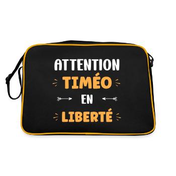Timo - Sac Retro - noir/or - Dos