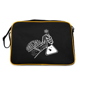 Be Strong Science - Retro Bag - black/gold - Back