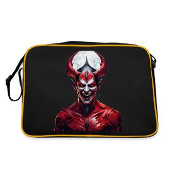 Gruseliges Halloween-partykostüm Dämon - Retro Bag - black/gold - Back
