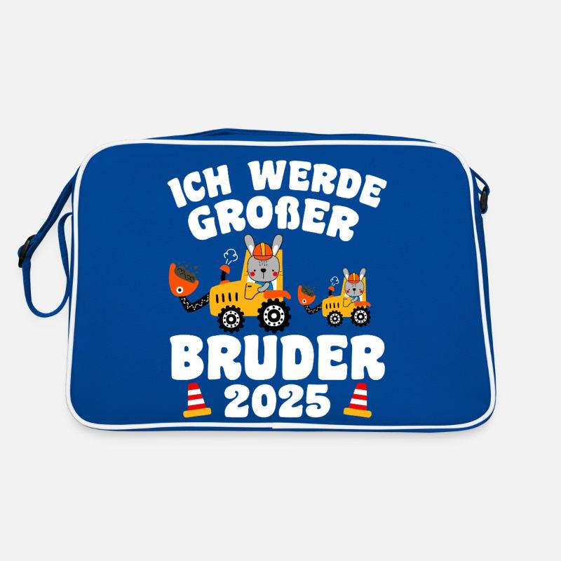 Ich Werde Großer Bruder 2025 Retro Tasche