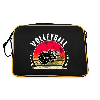 Volleyball - Retro Bag - black/gold - Back