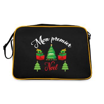 Mon Premier Noel 2023 - Sac Retro - noir/or - Dos