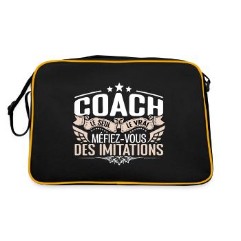 Coach le seul Coach le vrai Coach - Sac Retro - noir/or - Dos