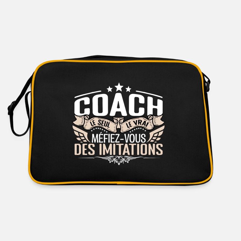 Coach le seul Coach le vrai Coach Sac Retro