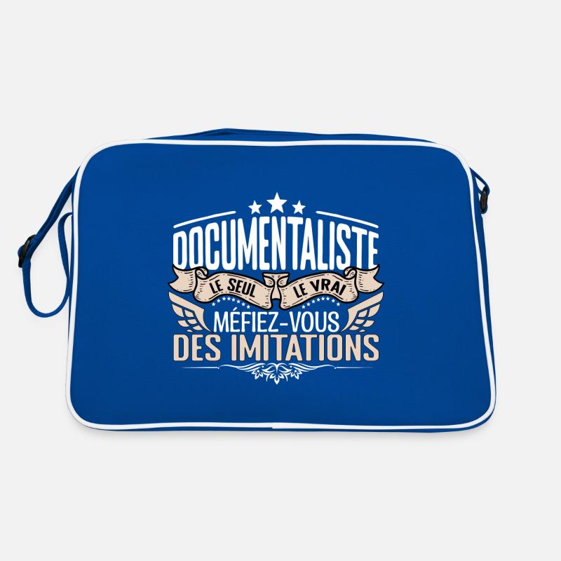 Documentaliste le seul Documentaliste le vrai Docu Sac Retro