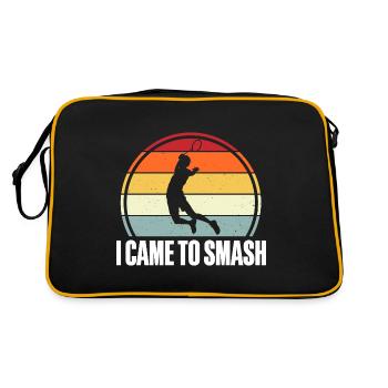 Badminton Federball - Retro Bag - black/gold - Back