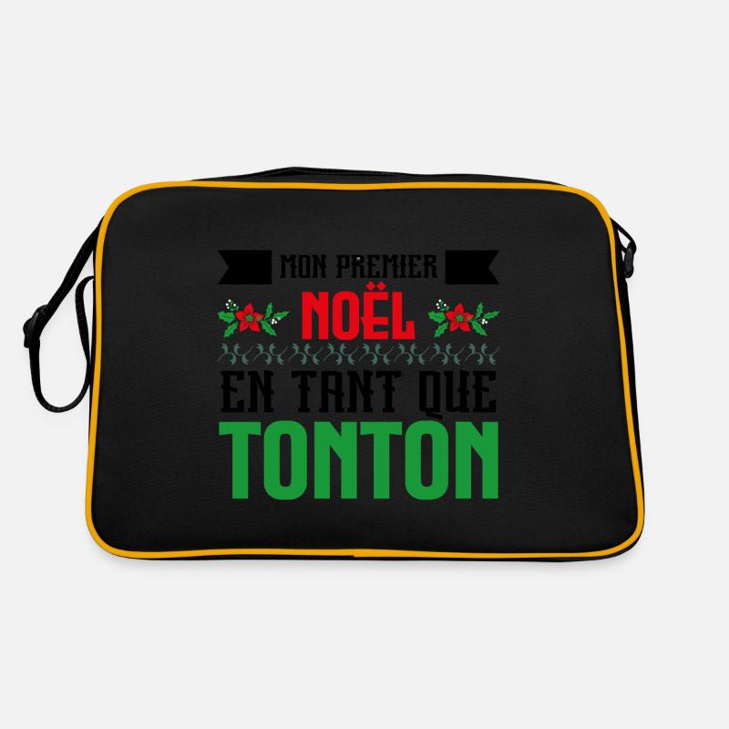 Le premier Noël en tant que tonton Sac Retro
