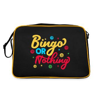 Bingo Game Or Nothing Bingo - Retro Bag - black/gold - Back