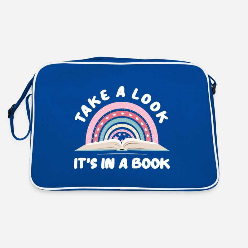 Books Book Reading Bookworm Bookworm Bookaholic Retro Bag