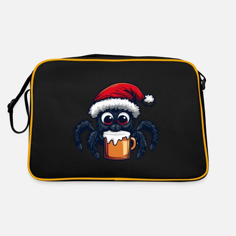 Bière de Noël Spider Tarantula Sac Retro
