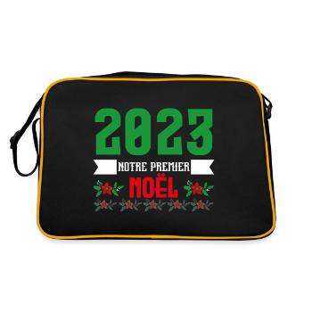 Mon Premier Noel 2023 - Sac Retro - noir/or - Dos