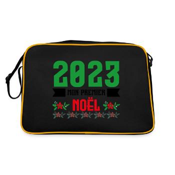 Mon Premier Noel 2023 - Sac Retro - noir/or - Dos