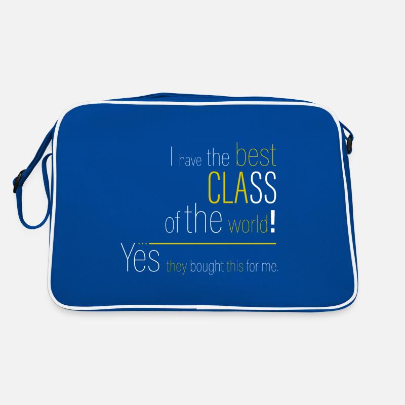 Yes, my classmates bought it. Retro Bag