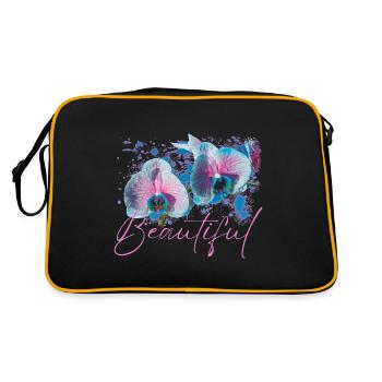 Fleurs Beautiful Aphrodite - Sac Retro - noir/or - Dos